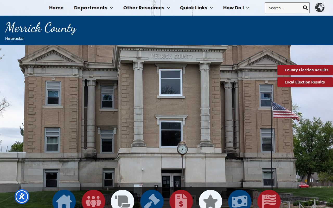 Merrick County arrest lookup through the sheriff and jail contact page