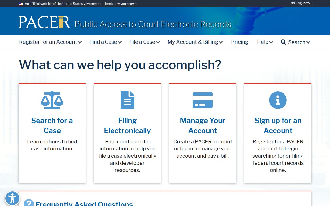 Federal PACER criminal court records serving Merrick County
